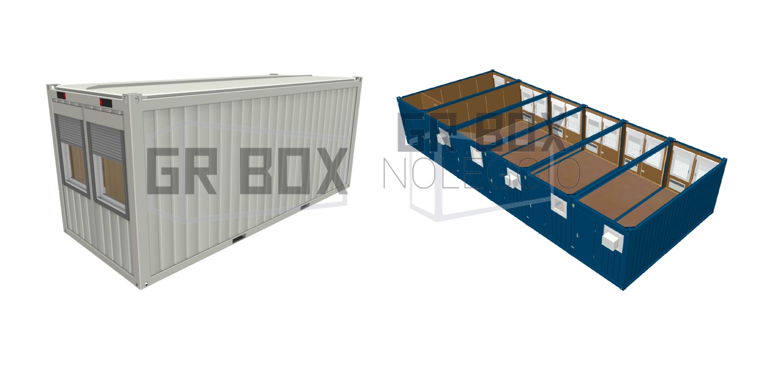 monoblocchi container abbinati